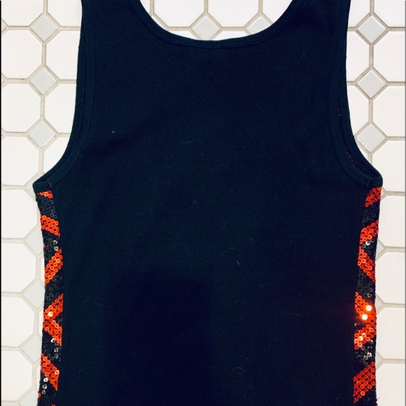 Bisou Bisou Sequin Knit Tank Top (S) - Picture 5 of 5